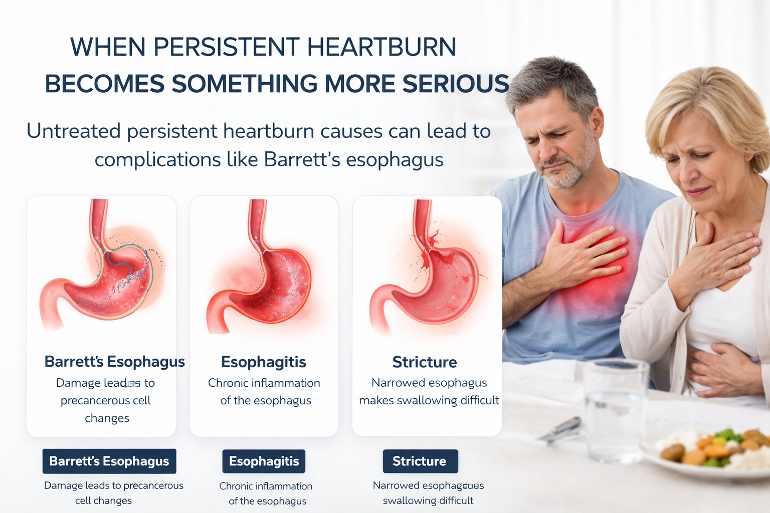 When Persistent Heartburn Becomes Something More Serious
