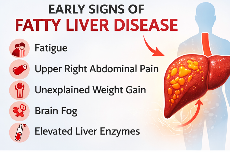 early signs of fatty liver disease