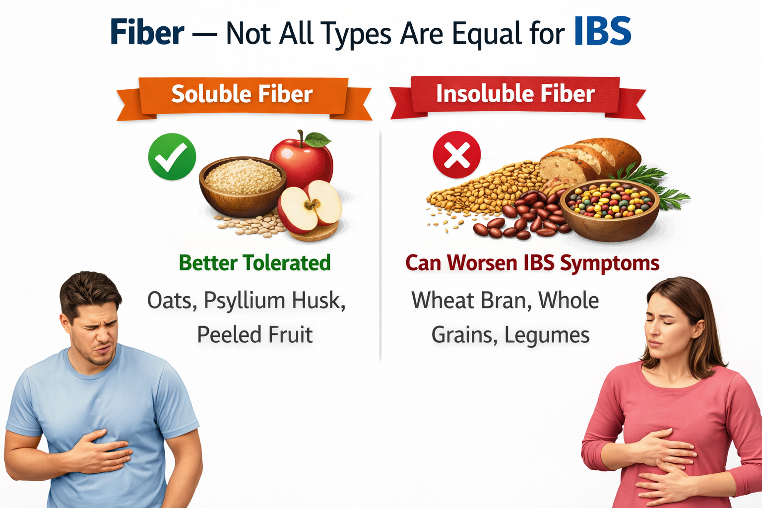Fiber — Not All Types Are Equal for IBS