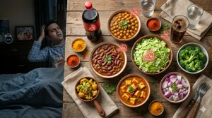 Foods that commonly cause nighttime gas and bloating after dinner